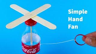 How To Make a Plastic Bottle Hand Fan