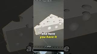 Easy and fast way to make a complex objects in #Blender.  Full tutorial at my channel. #3dmodeling