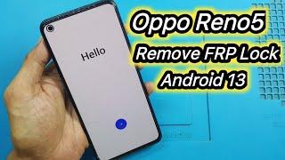 Oppo Reno 5 Android 13 Bypass Frp Lock New Security 2024 / Oppo Reno 5 Google Accounts Remove