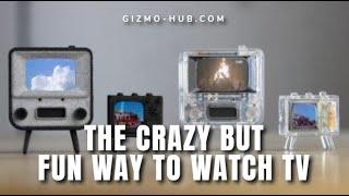 TINYTV 2 / TINY TV MINI : THE CRAZY BUT FUN WAY TO WATCH TV | Kickstarter | Gizmo-Hub.com