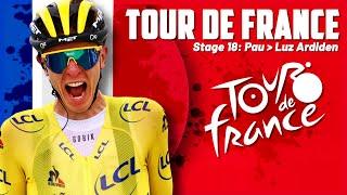 TOUR DE FRANCE 2021 - Stage 18: Pau › Luz Ardiden / Pro Cycling Manager 2021