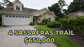 Home For Sale at 4 Sassafras Trail Causton Bluff Savannah GA Living in Savannah