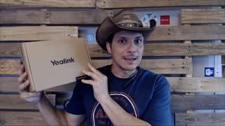 Yealink T55A - Un-Boxing & Initial Setup