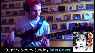 U2 Sunday Bloody Sunday Bass Cover TABS daniB5000