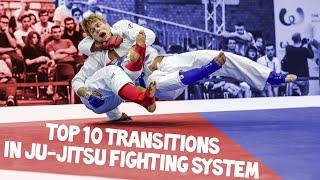 TOP 10 transitions in Ju-Jitsu Fighting System | immediate actions from Part 1 to Part 2