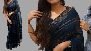 how to drop saree | open pallu ki saree kese pehne | saree video | sadi kese pehne | #sadi