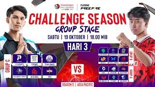  ID | Free Fire | Snapdragon Mobile Challenge Group Stage APAC | Season 5 Hari ke-3