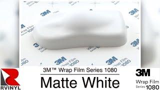 3M™ Wrap Film Series 1080 - Matte White M10 Vinyl