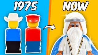 The EVOLUTION of LEGO MINIFIGURES...