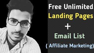 How to Create FREE Landing Pages and Build Unlimited Email List In 2021 | Free Landing Pages