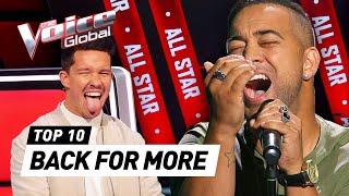 Phenomenal ALL STAR talents RETURN to the Blind Audition of The Voice!