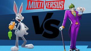 Bugs Bunny VS The Joker - Multiversus Gameplay