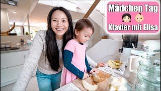 Mädchen Tag  Klavier spielen mit Elisa & Kindergarten zu Hause! Mamiseelen