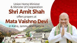 HM Shri Amit Shah offers prayers at Mata Vaishno Devi in Katra, Jammu and Kashmir | BJP Live