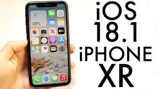 iOS 18.1 On iPhone XR! (Review)