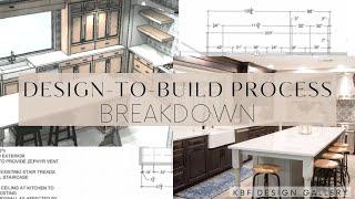 Design to Build Remodeling Process by KBF Design Gallery