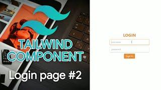 Login page - Tailwind Component #2