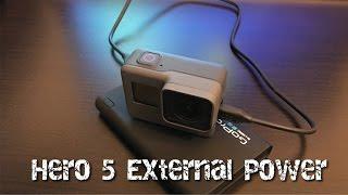 How To Connect External Power To GoPro Hero 5