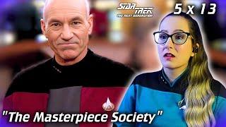 Star Trek: The Next Generation 5x13 The Masterpiece Society REACTION