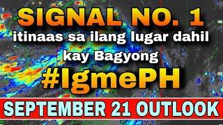 BAGYONG IGME, PALALAKASIN ANG HABAGAT! ️ | WEATHER UPDATE TODAY | ULAT PANAHON TODAY | WEATHER NOW