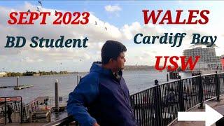 Visit Cardiff Bay #cardiffbay || University of South wales || Bangladeshi student || September 2023