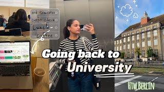 First Day Of University | Uni Vlog HTW Berlin | A day in My Life | #unidiaries #livingalone