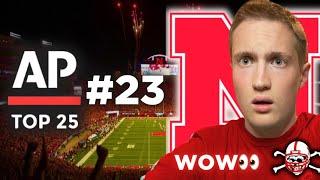 REACTION: Nebraska RANKED #23 In America | GOOD OR BAD? | My Honest Thoughts | Husker Football News