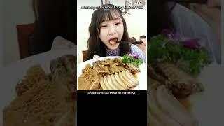 Watch Mukbang is like 'second-hand' eating #mukbang #socialtheory #socialtopics