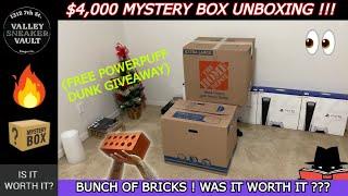 HUGE $4,000 Mystery Box from a Sneaker Store ! (20+ PAIRS) Bunch of bricks !