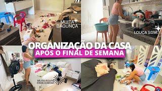 ORGANIZANDO Á CASA APÓS O FINAL DE SEMANA DA PREGUIÇA