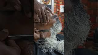 FULL HEAD SHAVING AND CLEAN BEARD SHAVING(ASMR BARBER)
