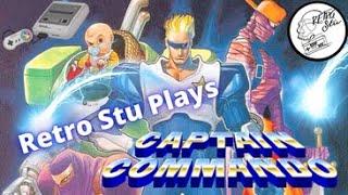 Retro Stu Plays Capitain Commando On The Super Famicom