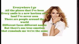 Celine Dion - Let's Talk About Love (Lyrics)