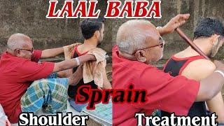 LAAL BABA Shoulder sprain relief in ten minutes MASTER ASMR#ASMR