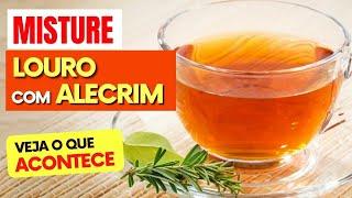 Misture FOLHAS DE LOURO com ALECRIM e Veja o que ACONTECE com Você! (Use Assim)