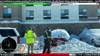 Colorado Snow Storm Recovery Efforts (11/9/24) - (Live Storm Chase Archive)