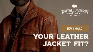 Leather Jacket Fit Guide by Buffalo Jackson