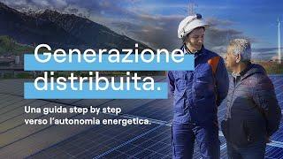 Generazione distribuita. Una guida step by step verso l’autonomia energetica.