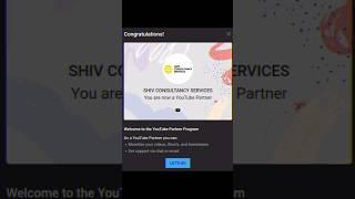 Thank you  to our audience | We are now YouTube Partner #ytshorts #youtubepartner #2023
