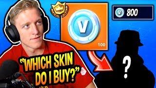 Tfue FINALLY Earns Enough V-Bucks to BUY a Skin! (800 V-BUCKS) Fortnite FUNNY & EPIC Moments