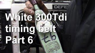 White 300Tdi timing belt part 6