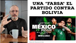  México vs. Bolivia una farsa para el proceso de Copa América y para los aficioandos en Chicago