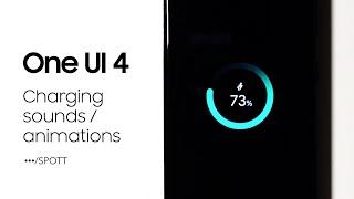 Samsung One UI 4 Charging Sounds and Animations (all themes)