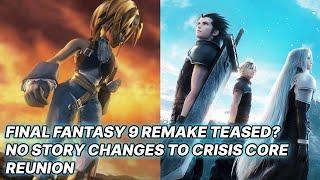 FF 9 Remake Hinted By Dev? No Change to Crisis Core Reunion Story? What Mysteries Will Rebirth Hold?