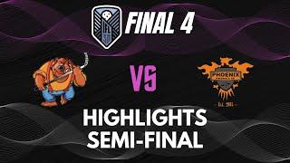 Highlights | SZPK Komárom vs Phoenix Fireball | IFL Final 4 (Semi Final)