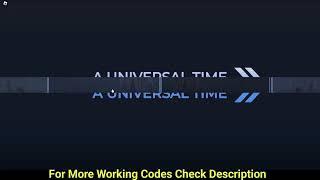 [New] A Universal Time Private Server Codes [Jujutsu Kaisen UPD] | Free AUT Private Server Codes