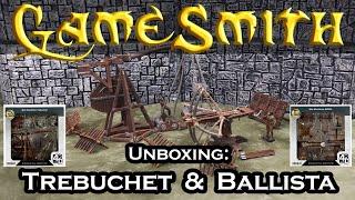 Unboxing WizKids War Machines (siege engines) and Review (2021) GameSmith Unboxing E004