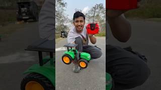 Mera green colour remote control tractor Unboxing