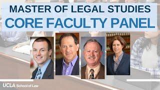 M.L.S. Core Faculty Panel | UCLA Master of Legal Studies (March 10, 2022)