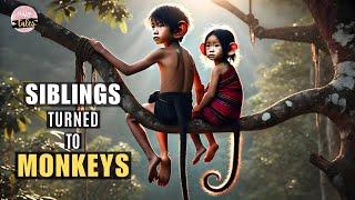 Siblings turned to monkeys - Lotha folktale - Northeast India | Hilly Tales